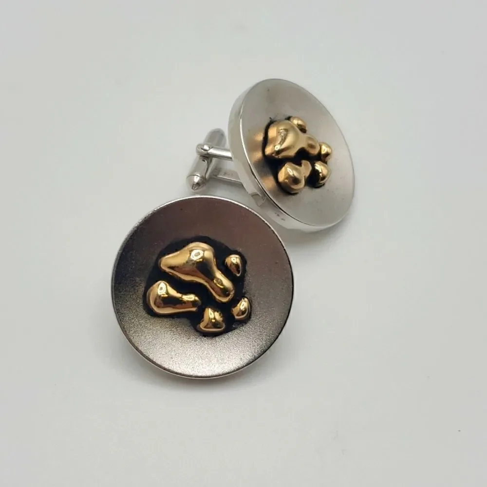 Swank | Panning for Gold Cufflinks